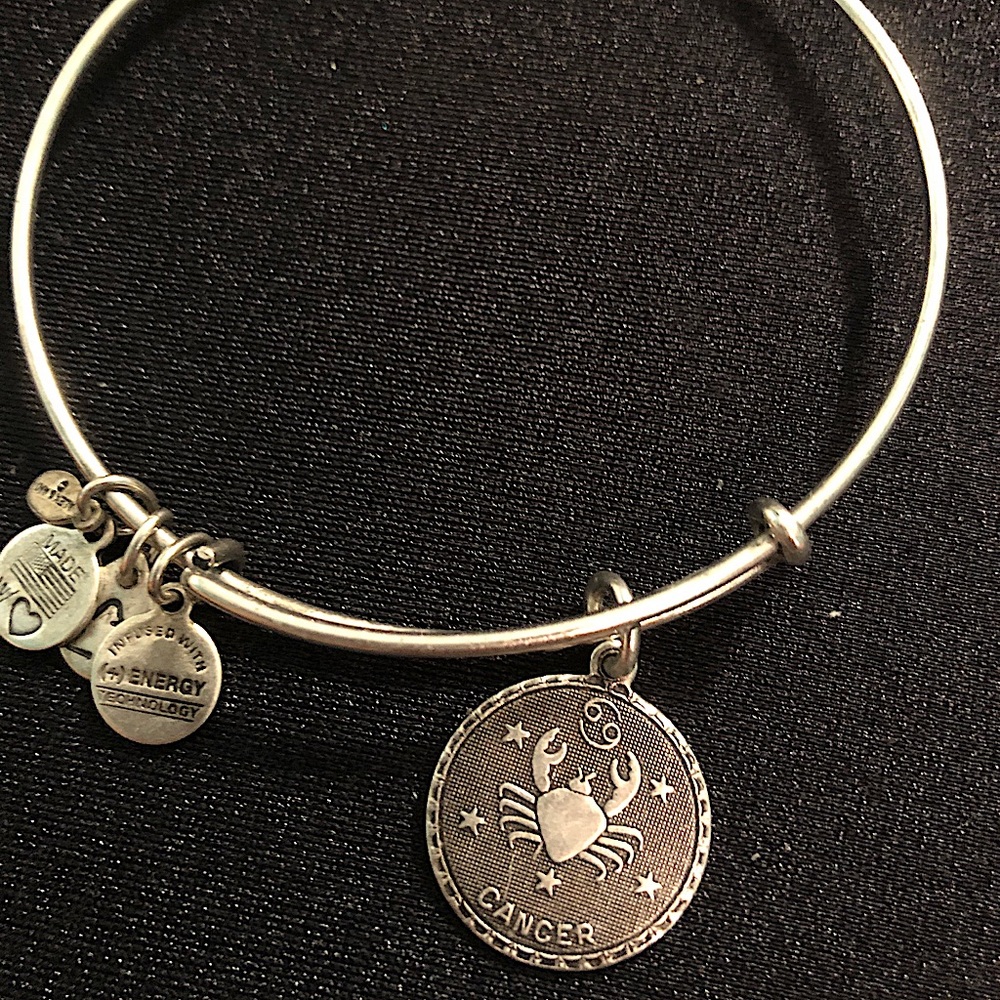 Alex and Ani Cancer Sign Bracelet